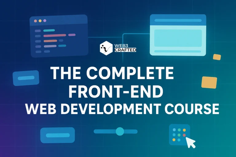 The Complete Front-End Web Development Course